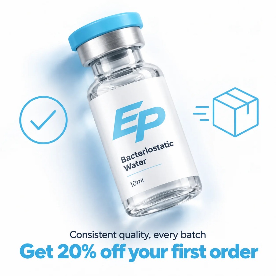 Essential Research ad creative — get 20% off your first order